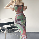 Criamisa Negative Maxikleid